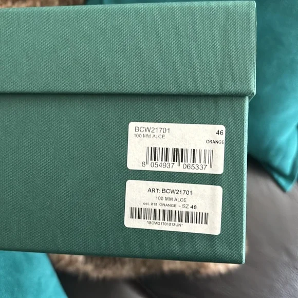RARE Orange BUSCEMI sneakers